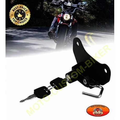 Antivol de casque moto, spécial Indian scout - Moto-Custom-Biker