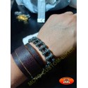 Bracelet chaine moto style vintage