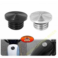 Bouchon de reservoir spiral pour harley