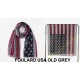 Foulard old usa Grey