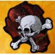 Patch, écusson skull and roses