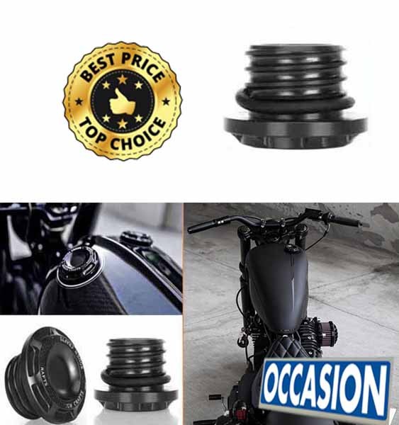 Bouchon de reservoir pour harley sportster et custom - Moto-Custom-Biker